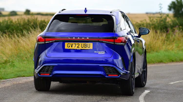 Lexus RX 500h rear cornering