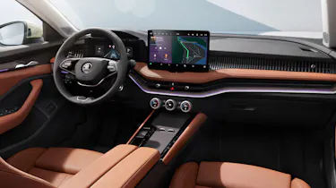 New Skoda Superb interior
