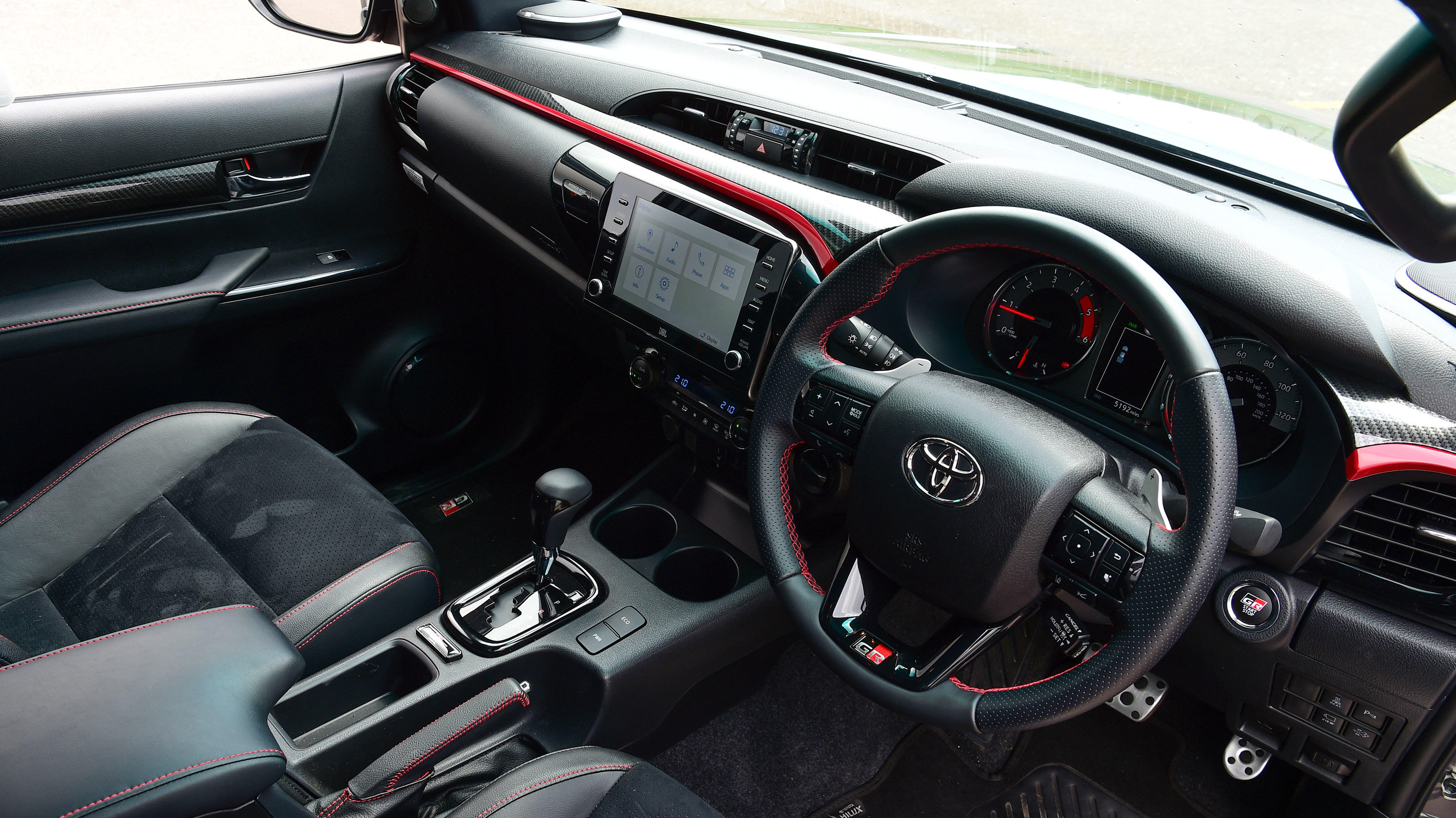 Toyota Hilux interior