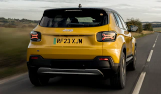 Jeep Avenger EV rear