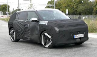Kia EV4 spy shot