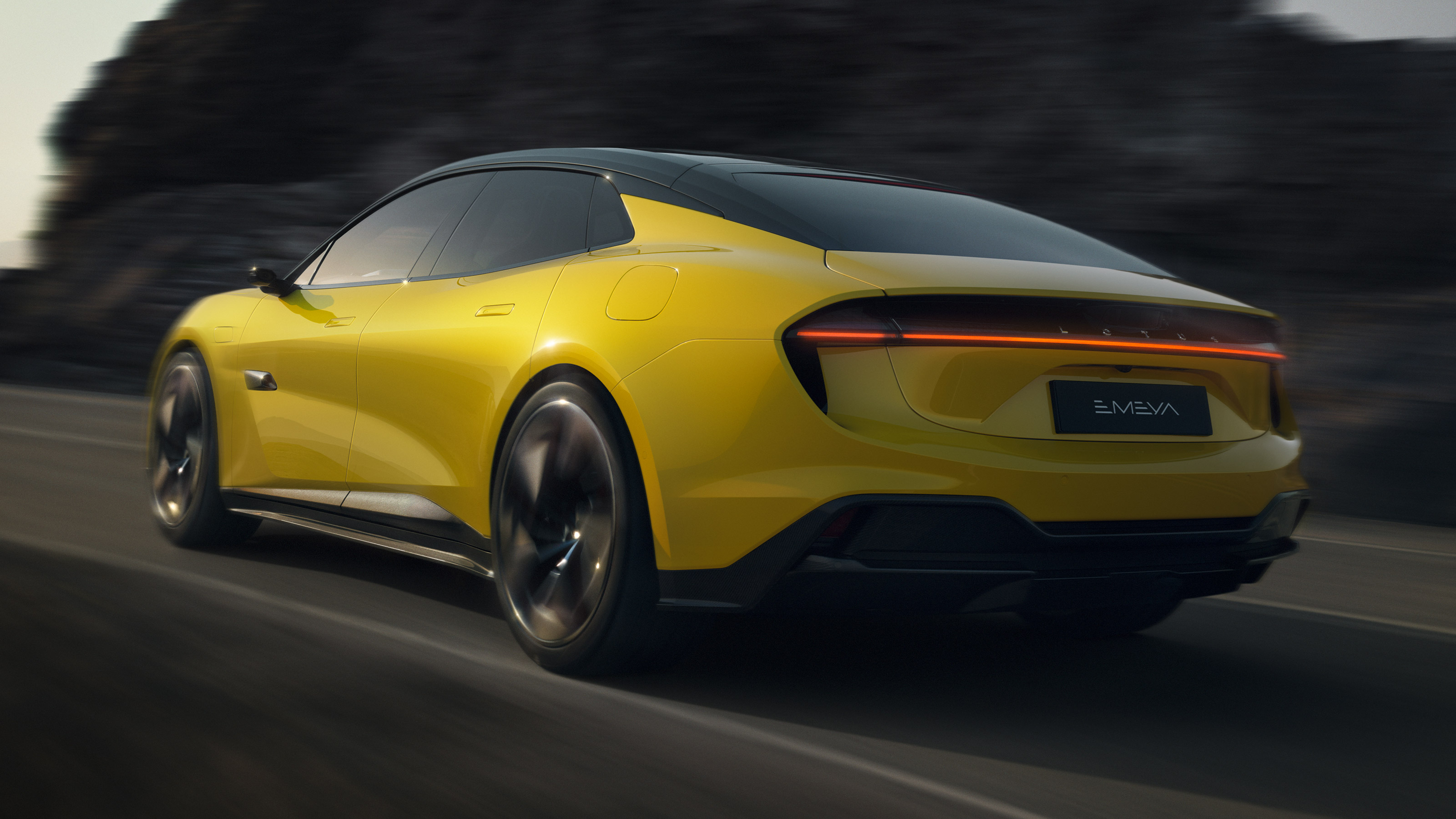 Lotus Emeya rear