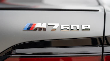 BMW 7 Series boot badge