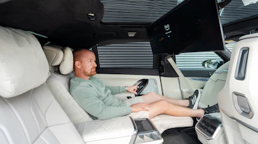 BMW 7 Series rear seats
