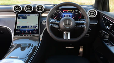 Mercedes GLC Coupe UK interior
