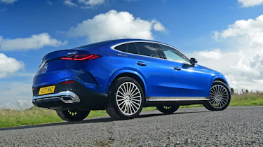 Mercedes GLC Coupe UK rear 3/4 static