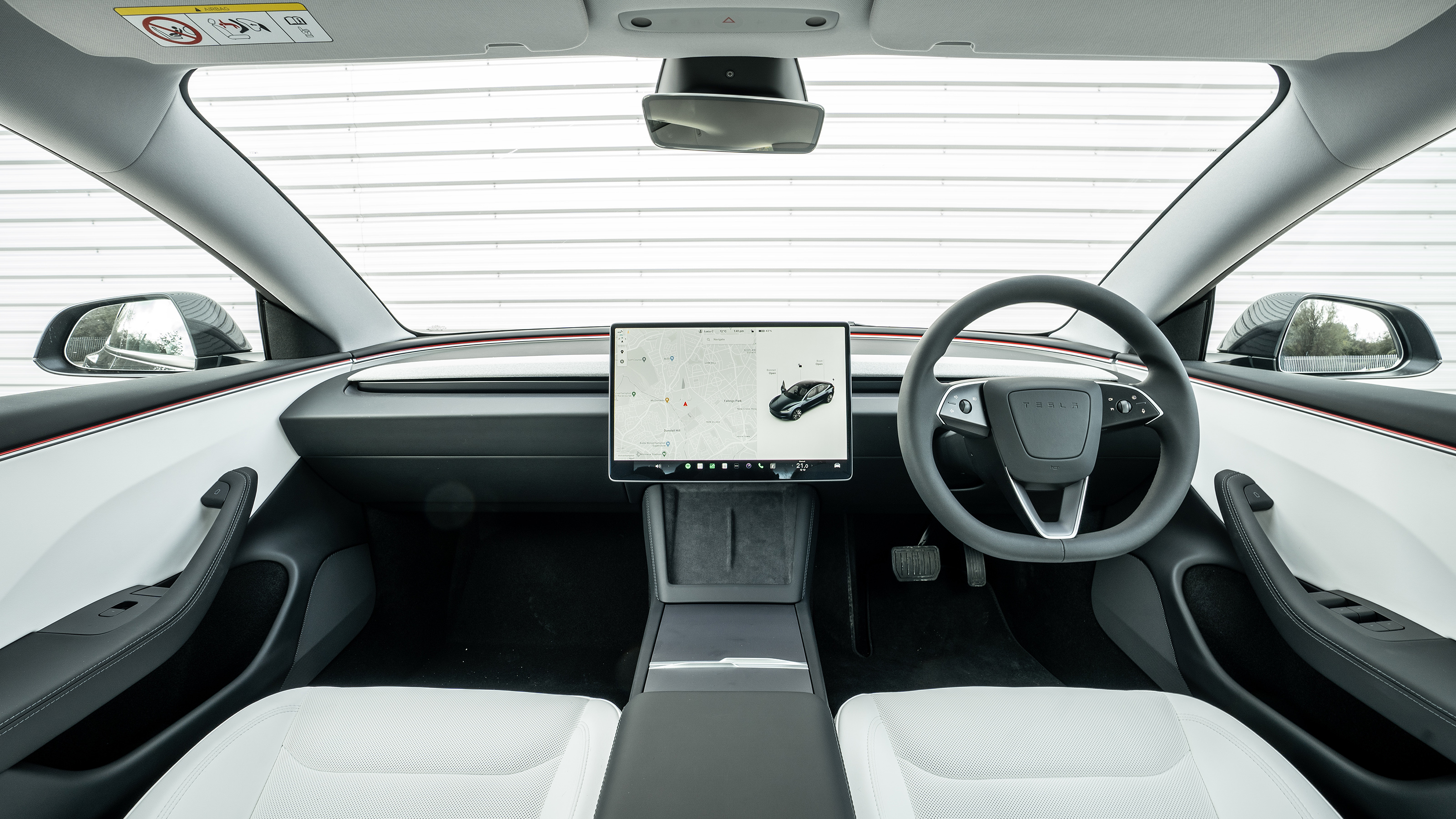 Tesla Model 3 interior