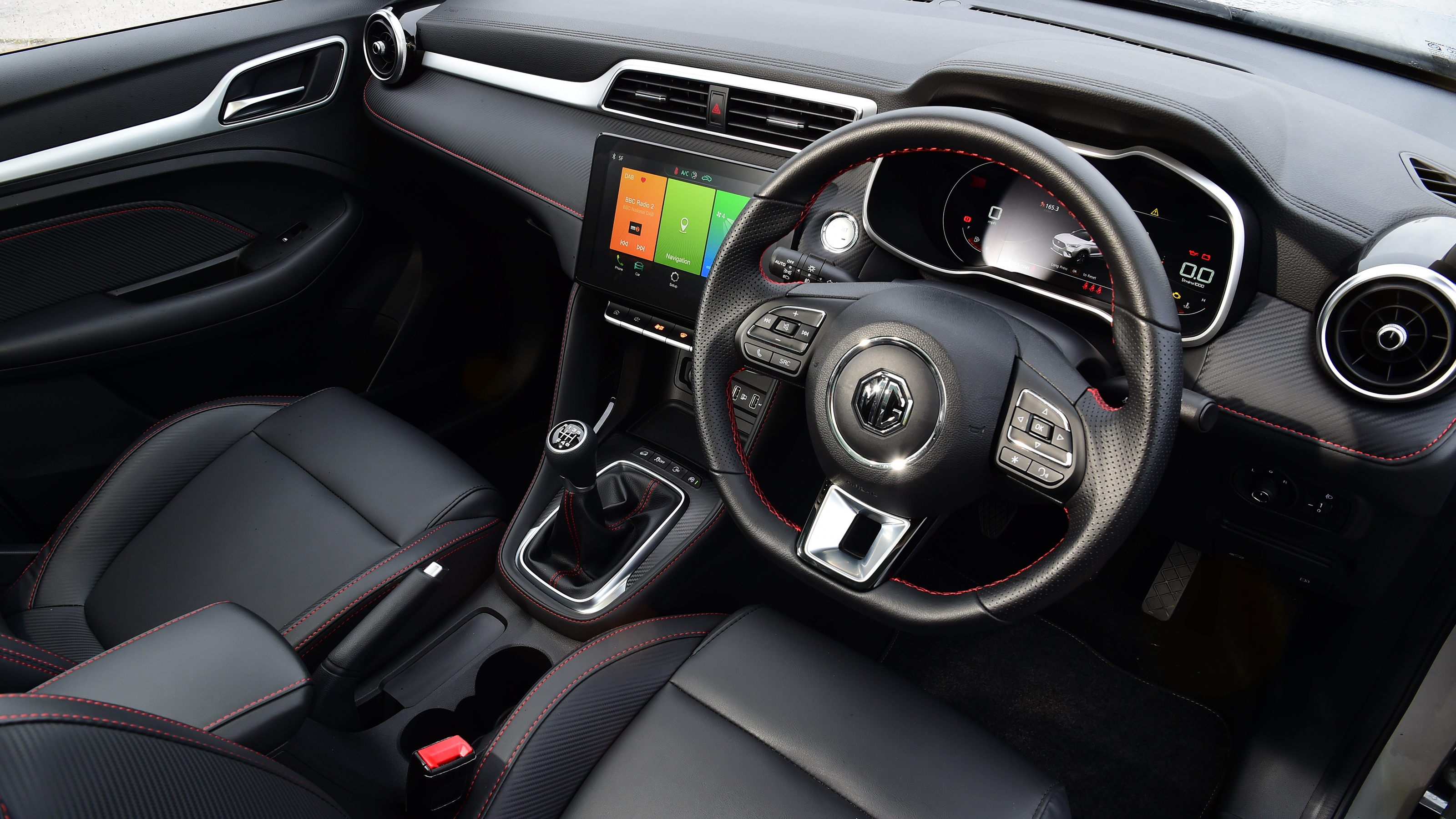MG ZS SUV review interior