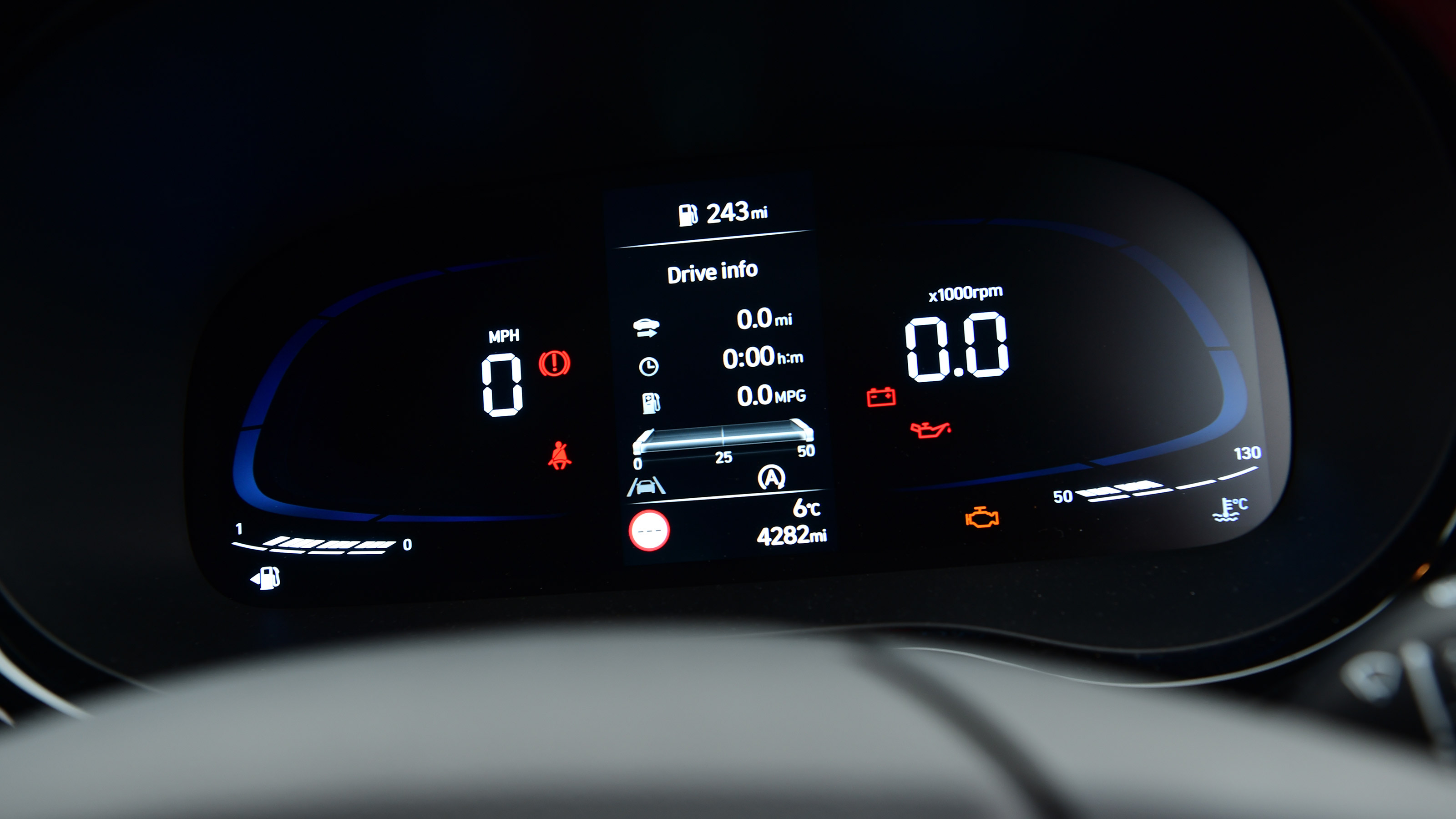 Hyundai i10 N Line gauges