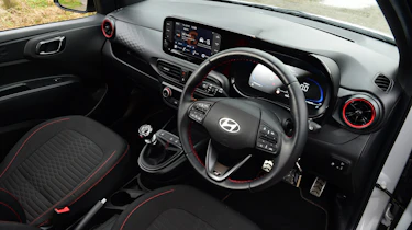 Hyundai i10 N Line steering wheel