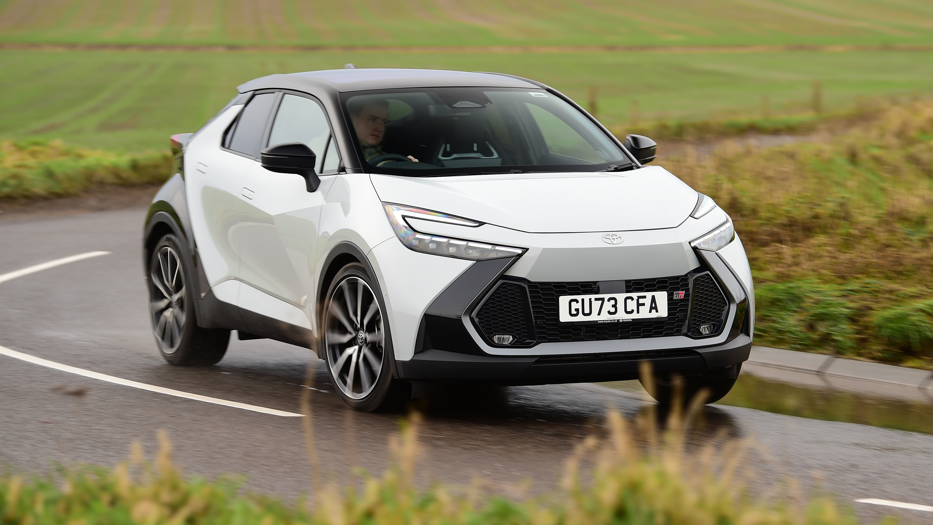 Toyota C-HR cornering