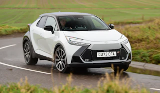 Toyota C-HR cornering