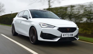 Cupra Leon front quarter