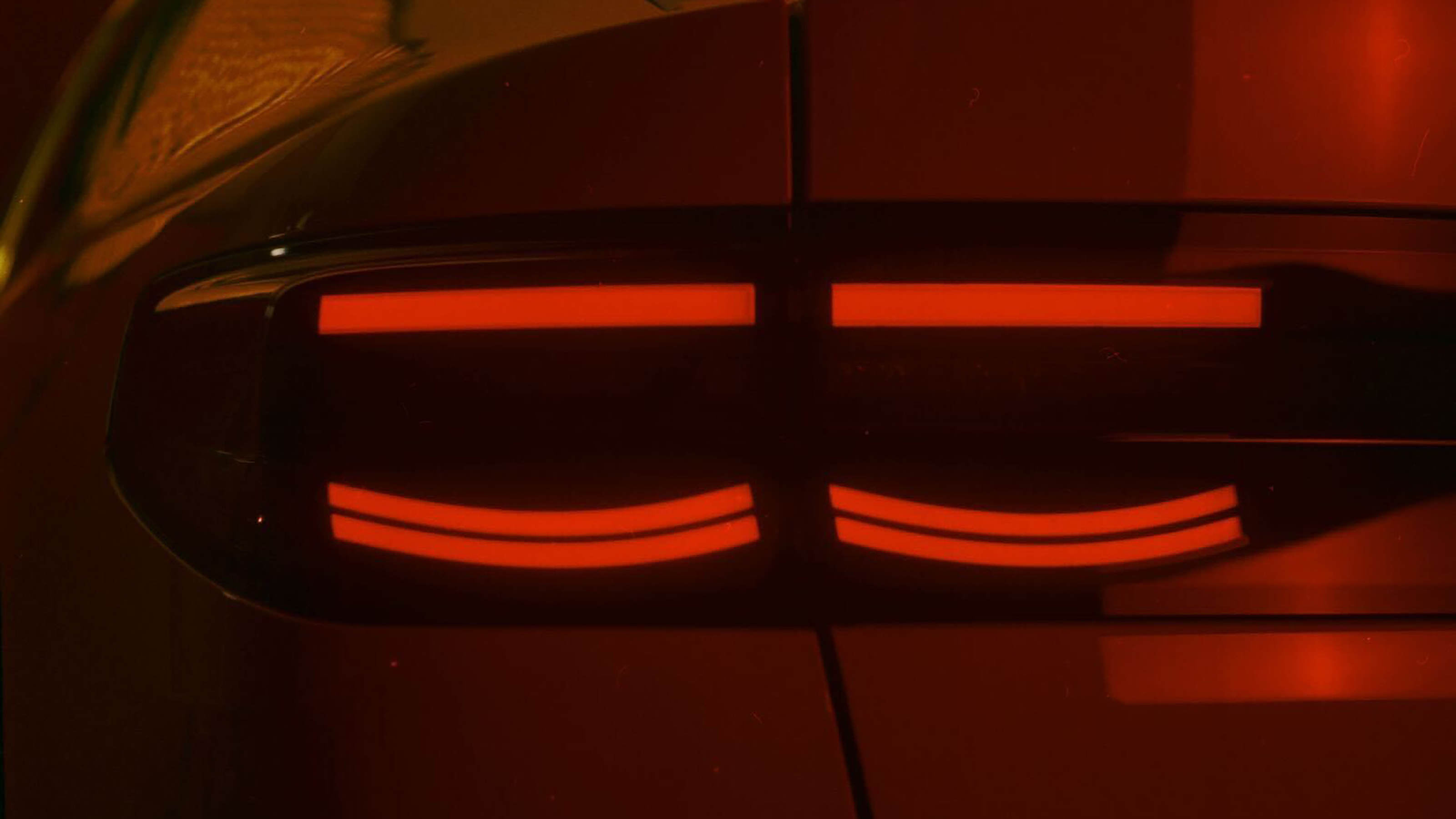 Ford Capri tail-light teaser