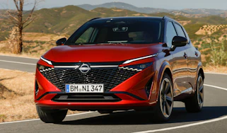 2024 Nissan Qashqai front quarter