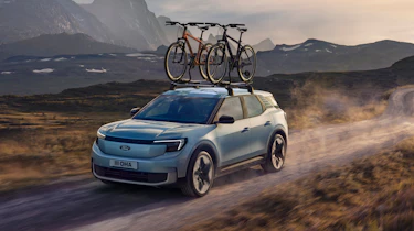 Ford Explorer driving