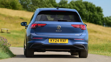 Volkswagen Golf facelift rear cornering