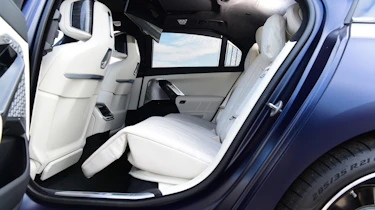 BMW i7 rear seats