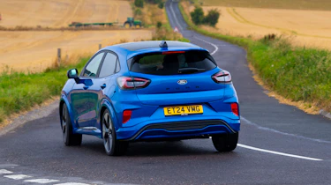 Ford Puma cornering rear quarter