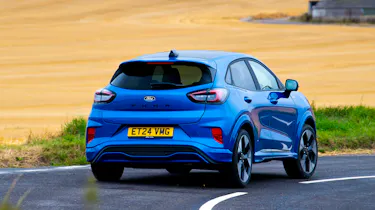 Ford Puma driving off