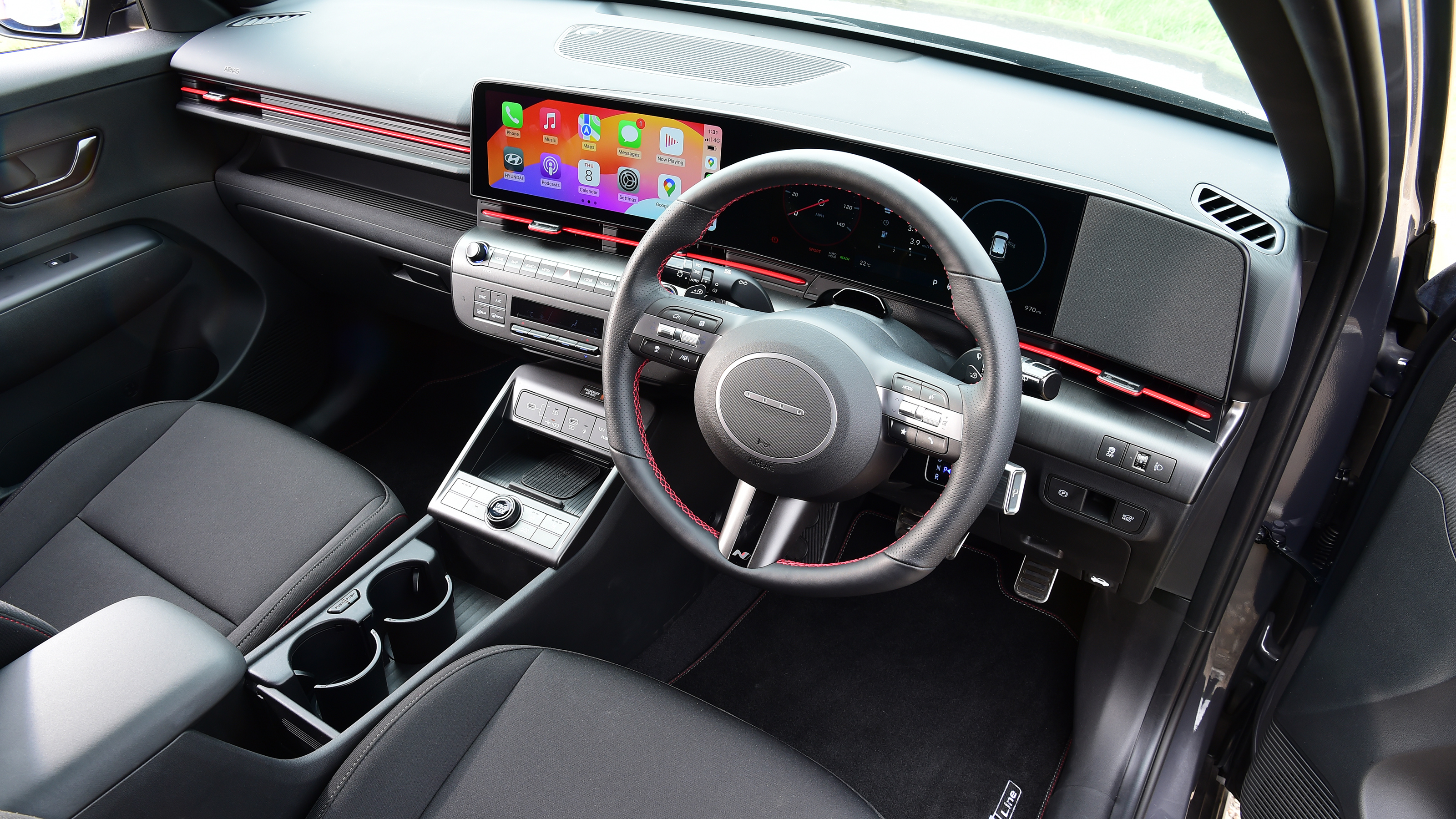 Hyundai Kona Electric N Line interior