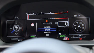 Toyota GR Yaris instruments