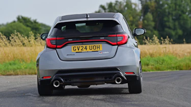 Toyota GR Yaris rear cornering