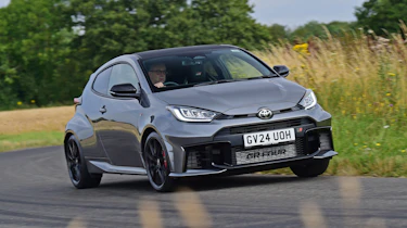 Toyota GR Yaris front cornering