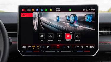 Volkswagen ID.7 GTX infotainment