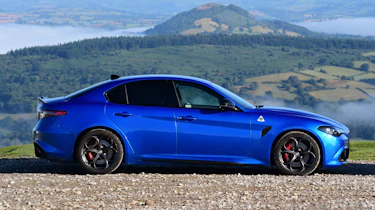 Alfa Romeo Giulia Quadrifoglio side static