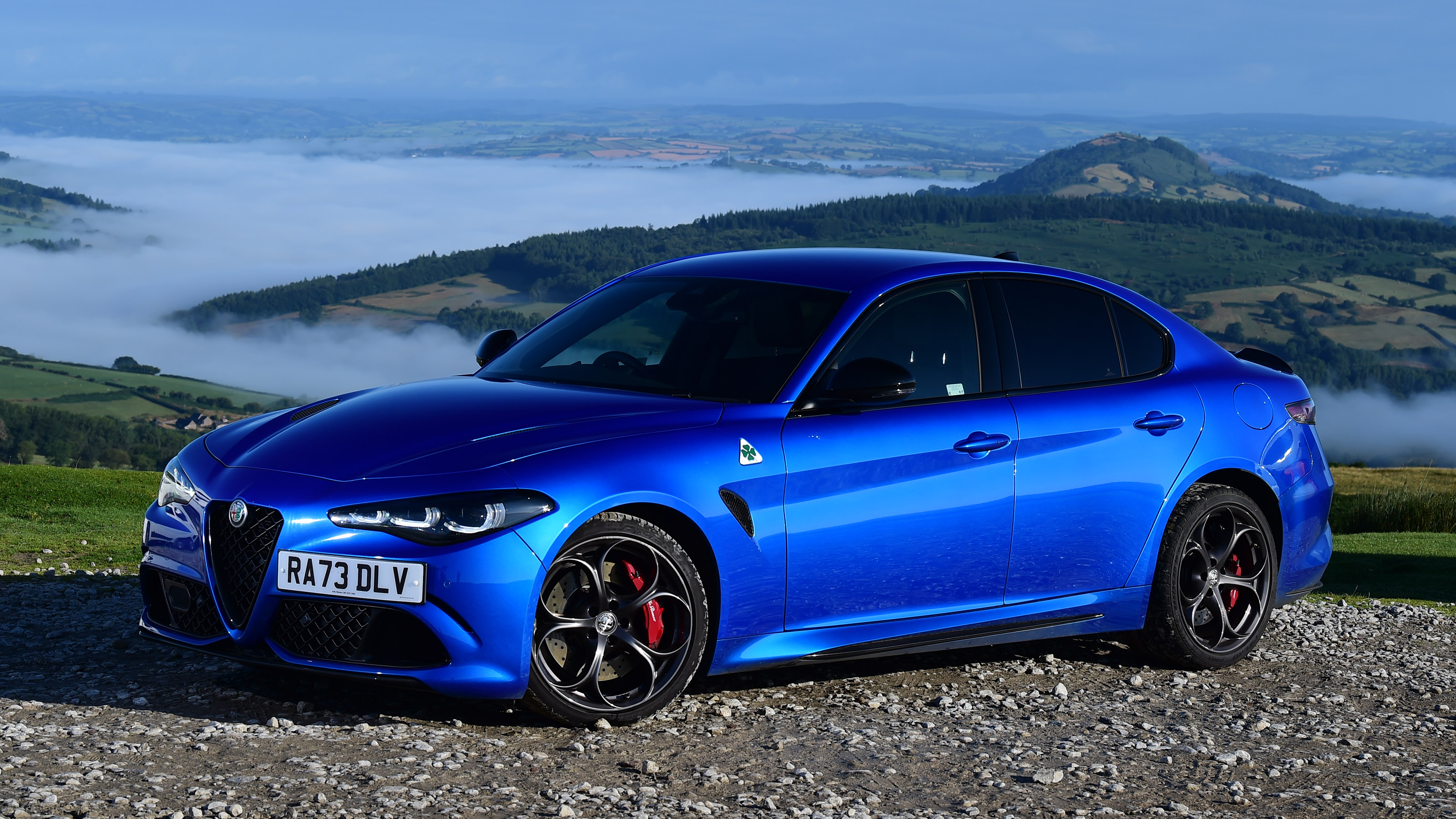 Alfa Romeo Giulia Quadrifoglio front quarter static