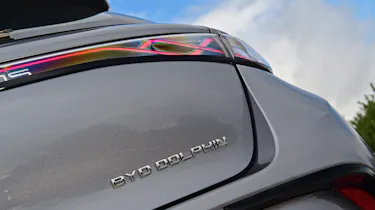 BYD Dolphin Active boot badge
