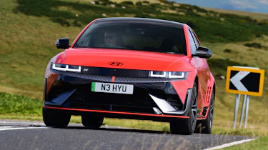 Hyundai Ioniq 5 N front handling