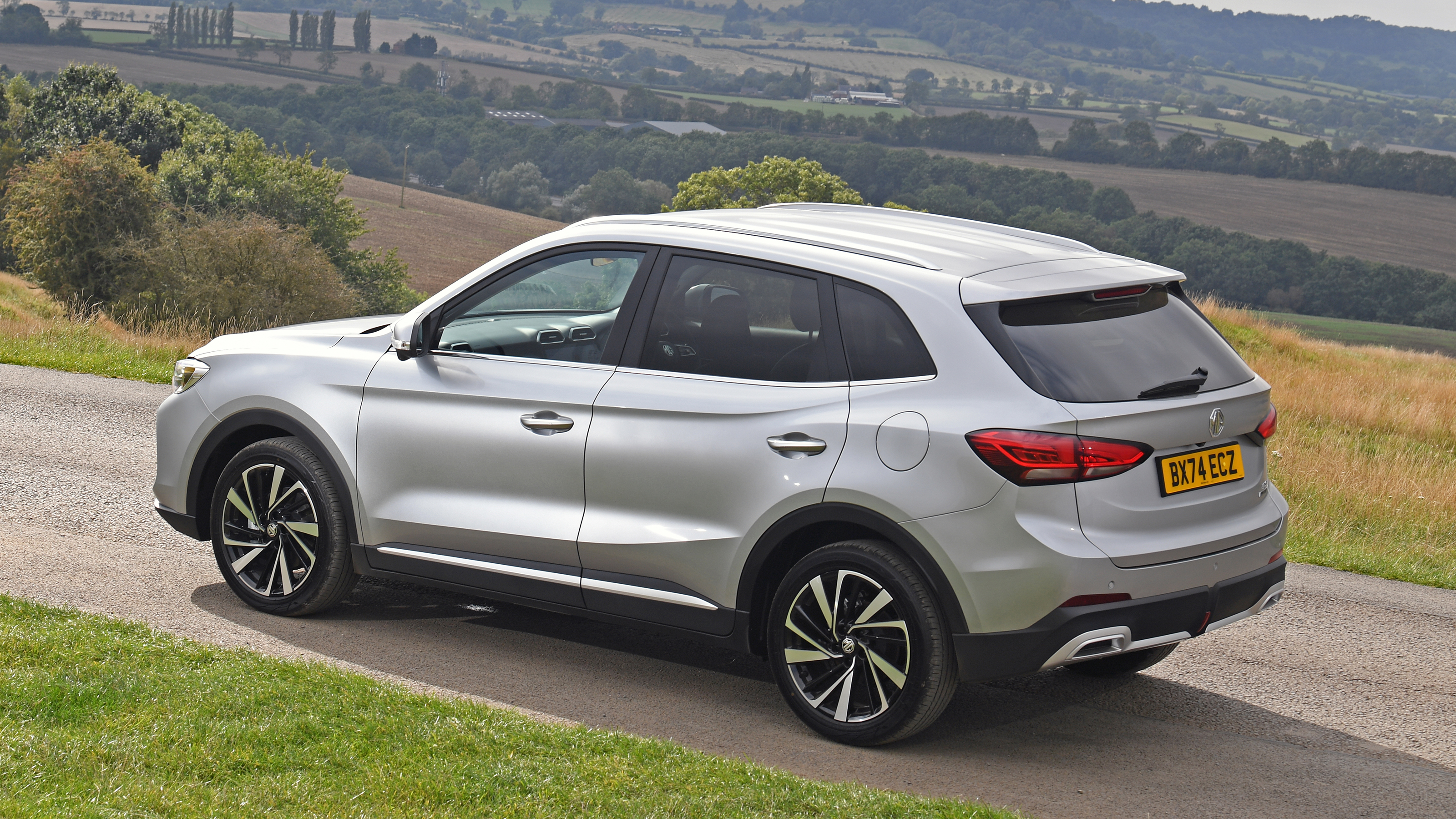 MG ZS rear quarter static high shot