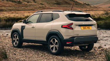 Dacia Duster UK rear 3/4 static