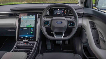 Ford Explorer Carbuyer UK steering wheel interior