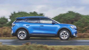 Ford Explorer Carbuyer UK side profile