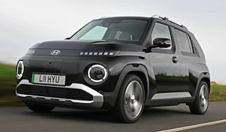 Hyundai Inster front quarter driving