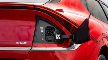 Kia EV6 charging port
