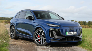 Audi Q6 e-tron front quarter static