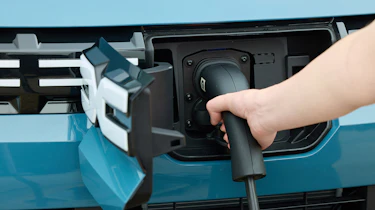Dacia Spring UK charging flap