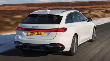 Audi A5 Avant rear quarter driving