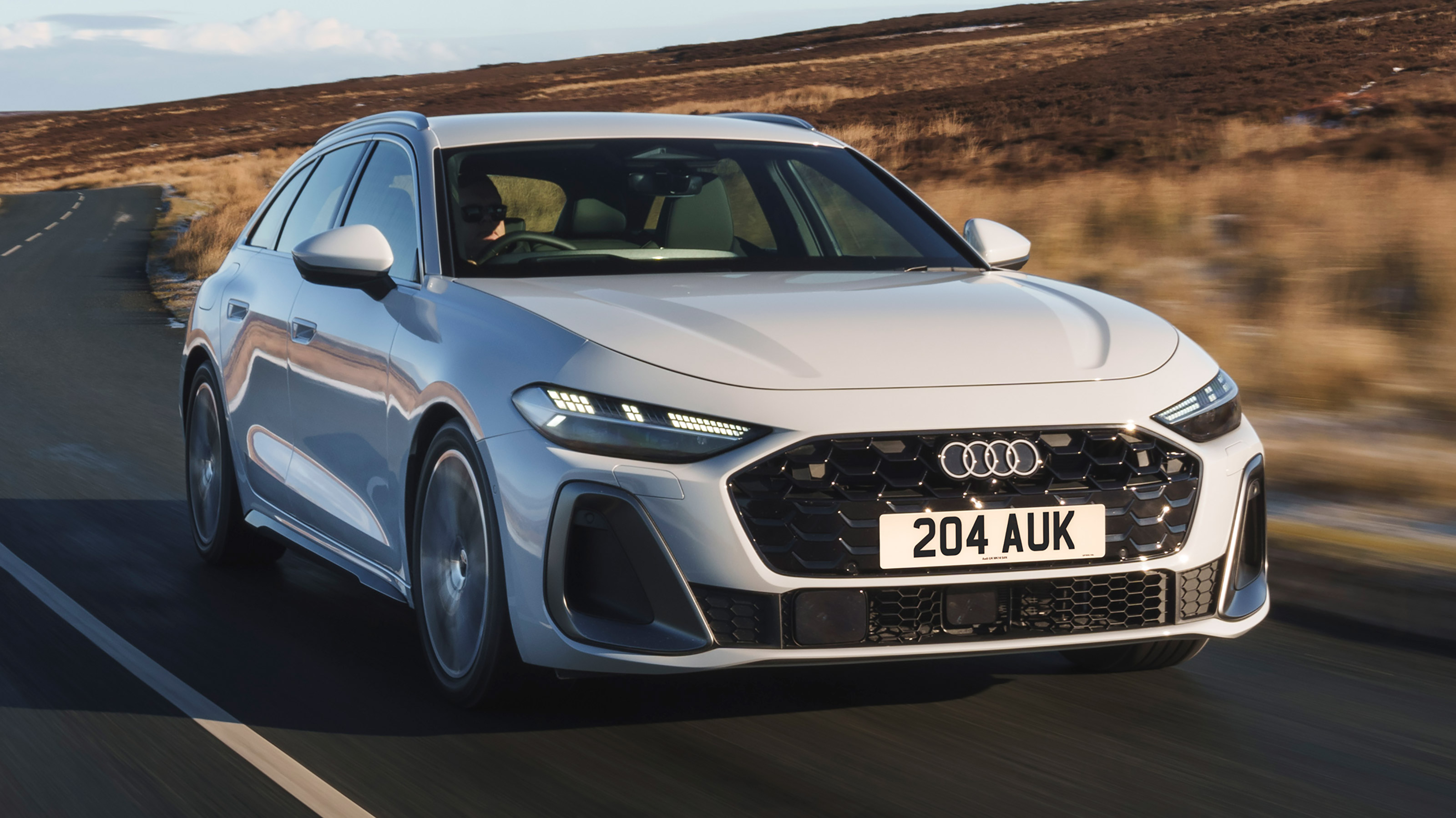 Audi A5 Avant front quarter driving