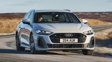 Audi A5 Avant front cornering