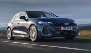 Audi A5 front quarter driving