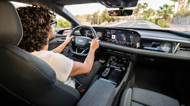 Audi A6 e-tron interior staff