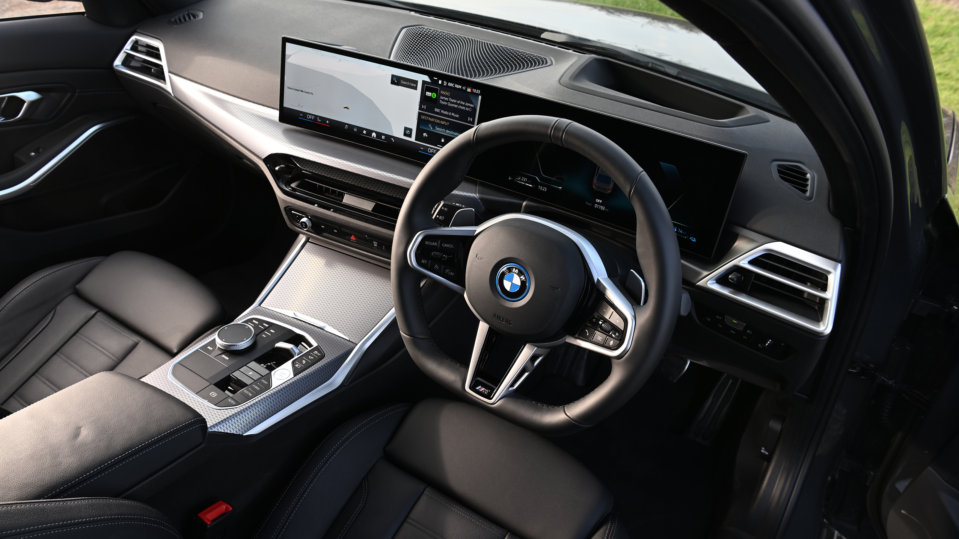 BMW 330e interior