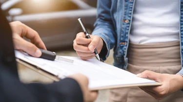 Sign document