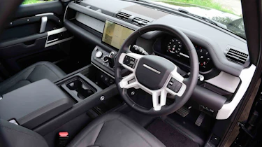 Land Rover Defender interior