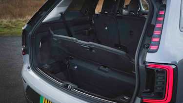 Volvo EX90 boot underfloor storage